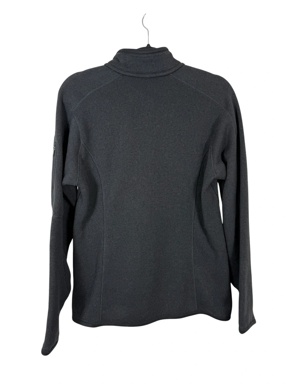 Patagonia Women's Better Sweater 1/4 Zip Black Sz L